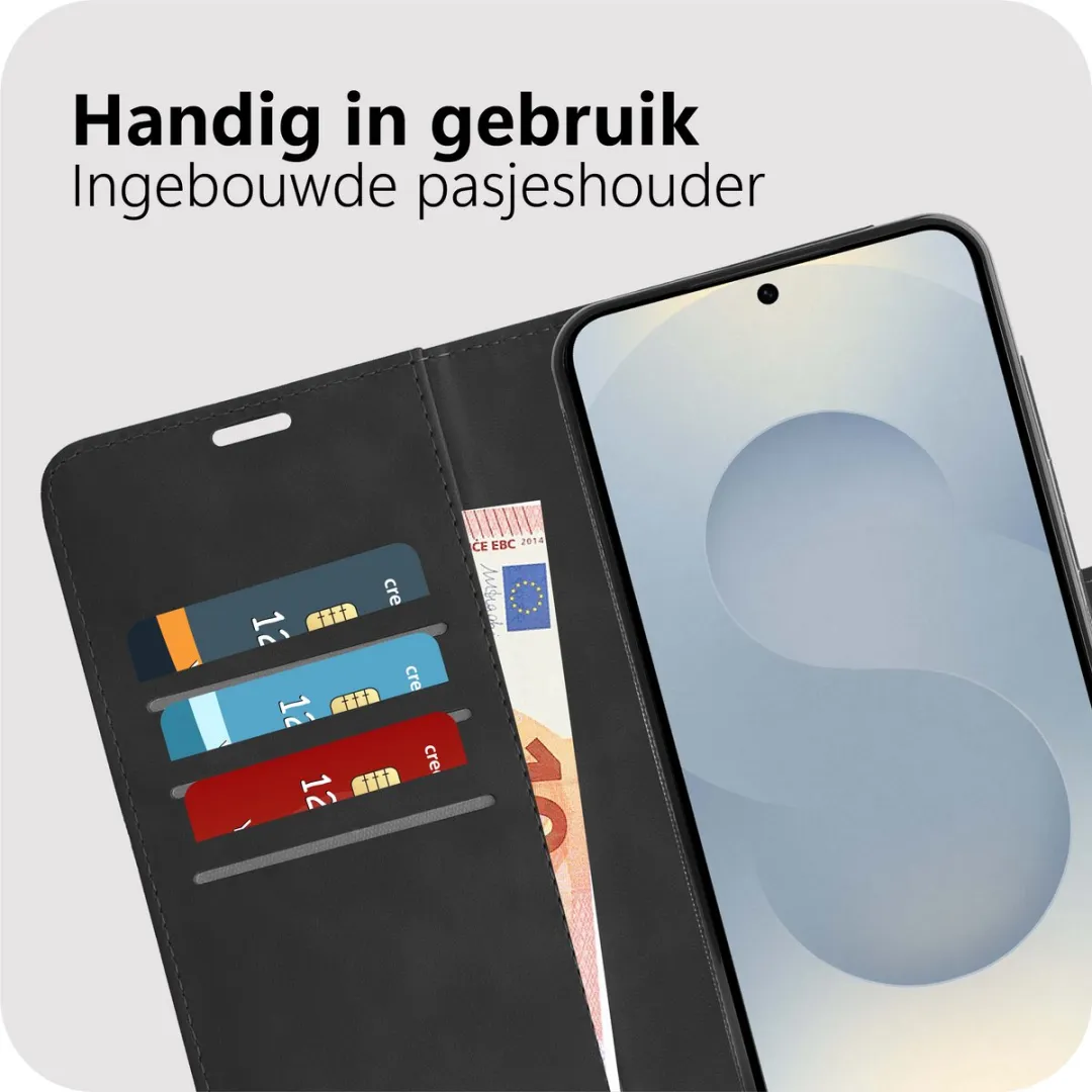 Just in Case MSA2862PS1M Hoesje Samsung Galaxy S26 Plus - 3 Pasjes - Zwart