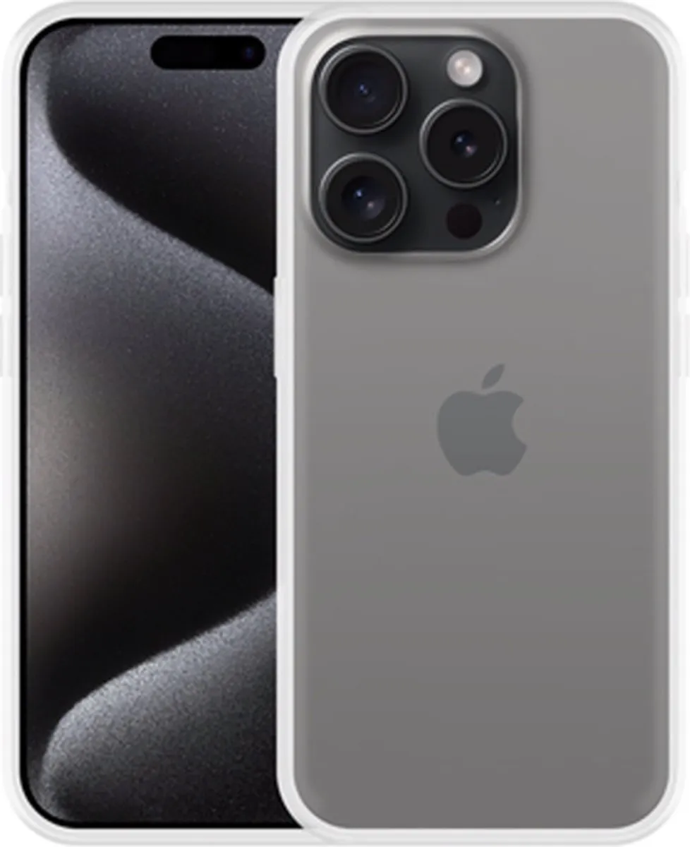 Just in Case iPhone 15 Pro Hoesje Siliconen 8132000 - Transparant