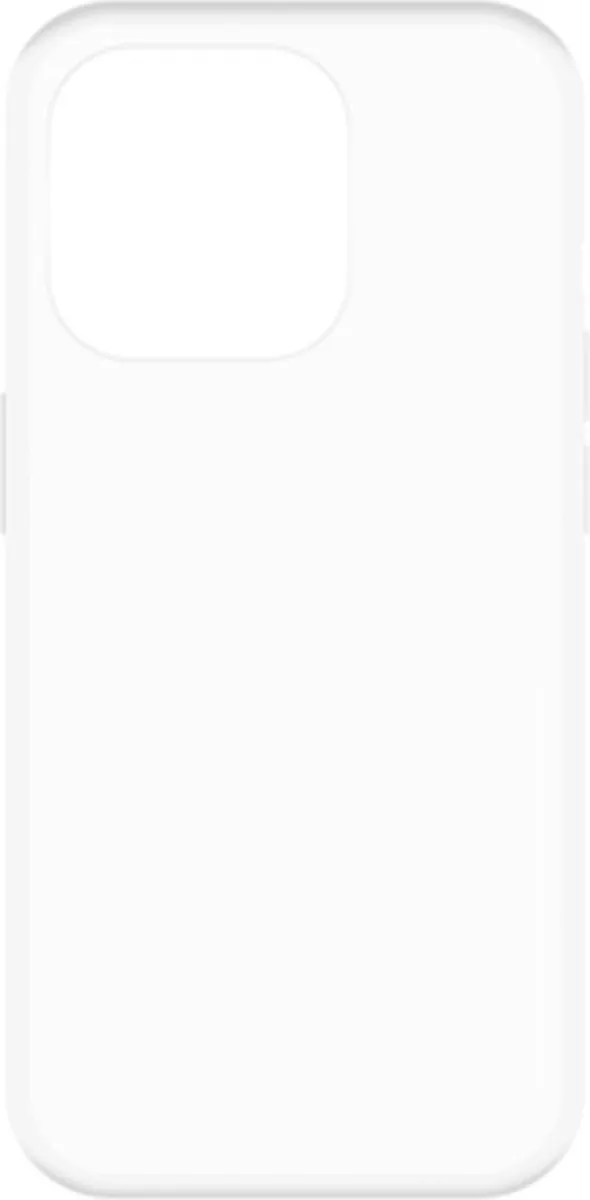 Just in Case iPhone 15 Pro Hoesje Siliconen 8132000 - Transparant