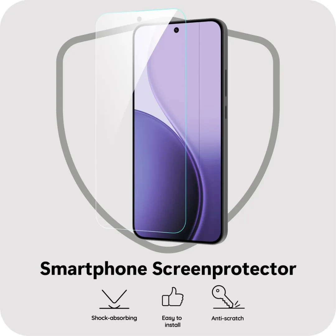Just in Case Screenprotector Oppo Reno 14 Pro - Gehard Glas