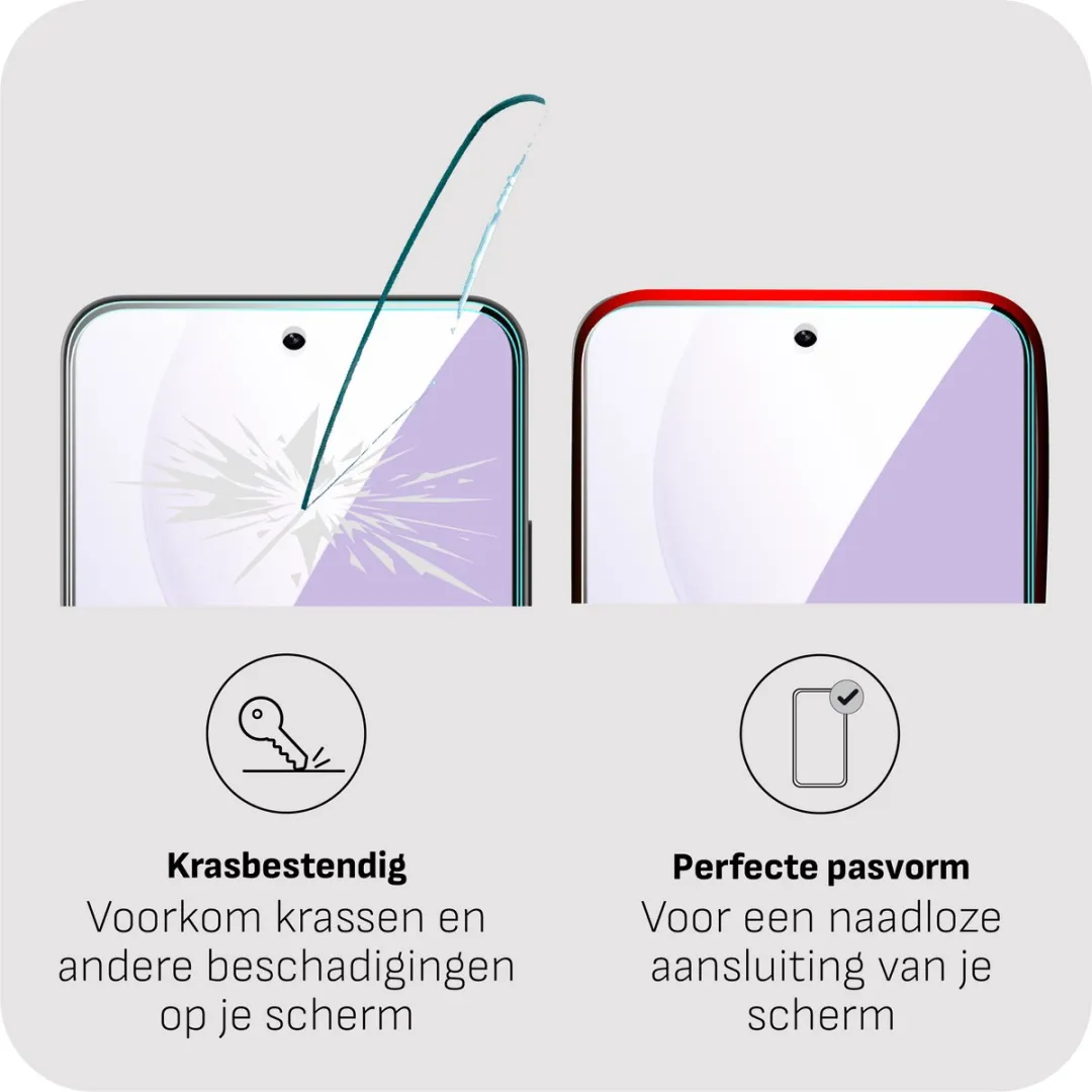 Just in Case Screenprotector Oppo Reno 14 Pro - Gehard Glas