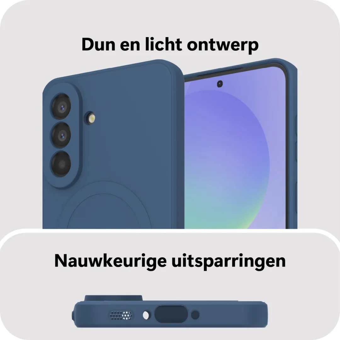 Just in Case Hoesje MSA2870KC7M Samsung Galaxy A37 - Blauw - afbeelding 6 van 6