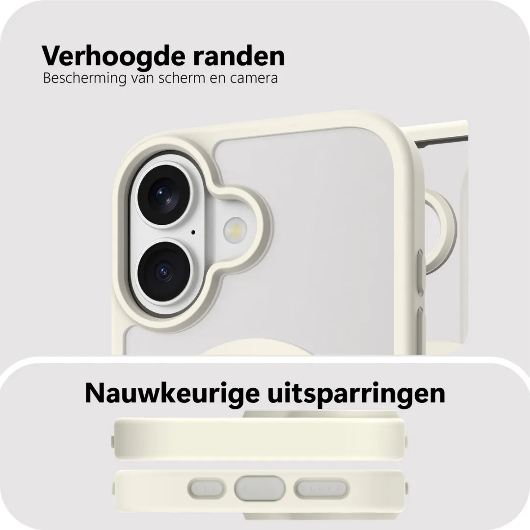 Just in Case iPhone 17 MagSafe Hoesje MAP2761AE10M - Ivory - afbeelding 6 van 6