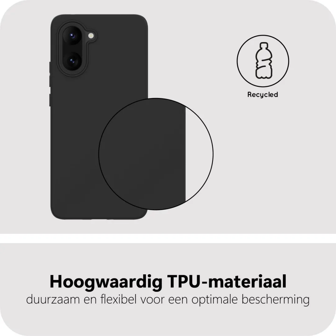 Just in Case Siliconen Hoesje OnePlus Nord CE5 MON2787KL1 - Zwart