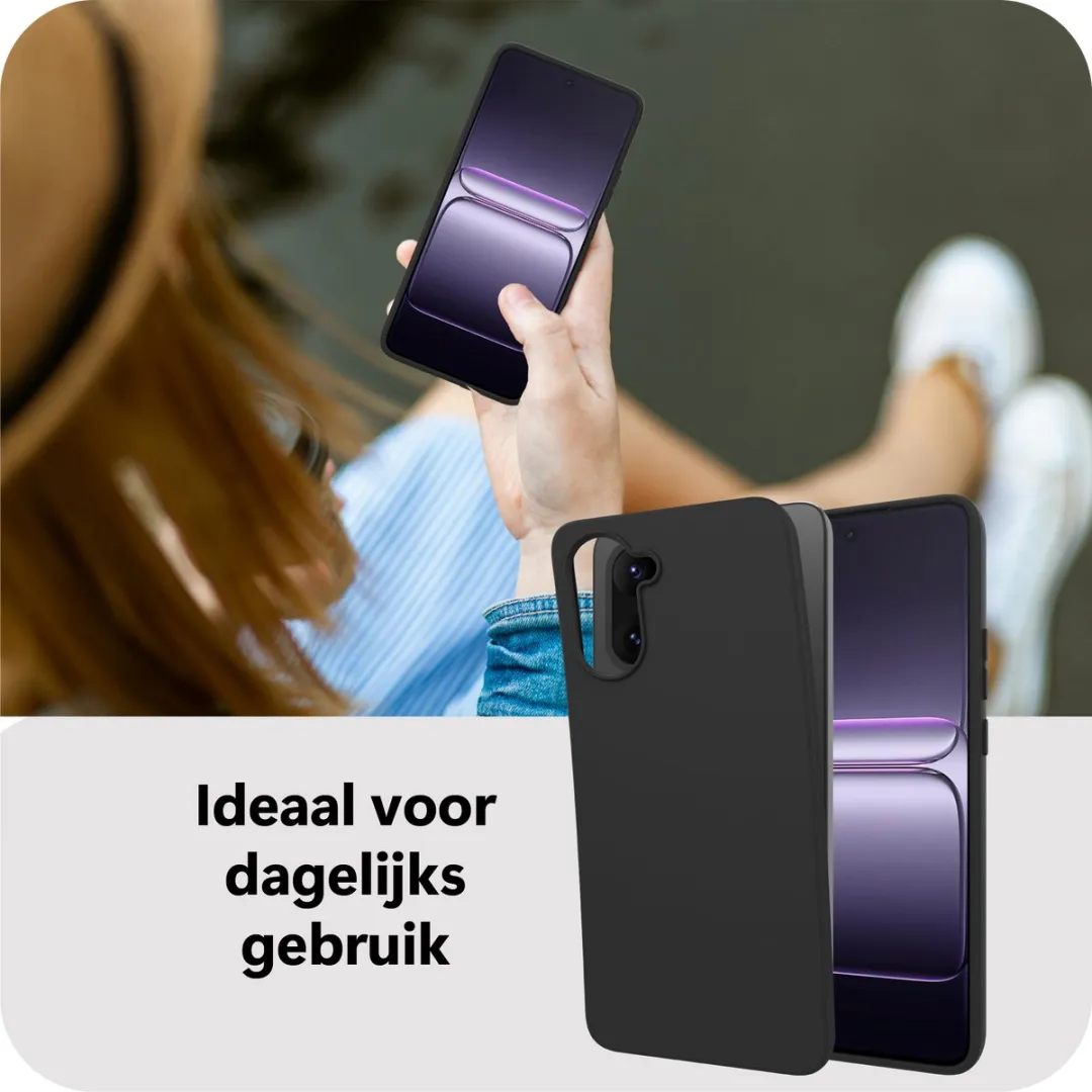 Just in Case Siliconen Hoesje OnePlus Nord CE5 MON2787KL1 - Zwart