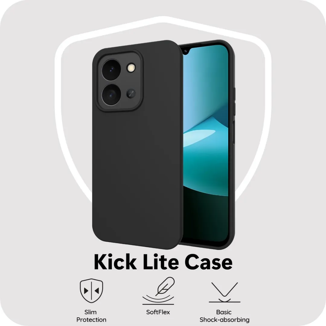 Just in Case Hoesje Xiaomi Poco C85 MXM2819KL1 - Siliconen - Zwart