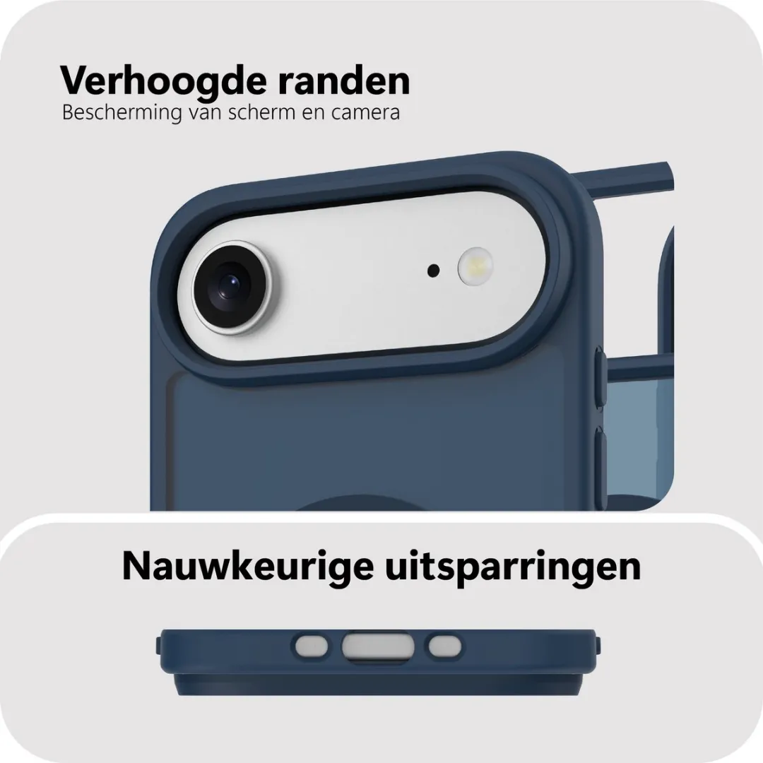 Just in Case iPhone Air MAP2764AE7M Hoesje - Military Grade - Blauw
