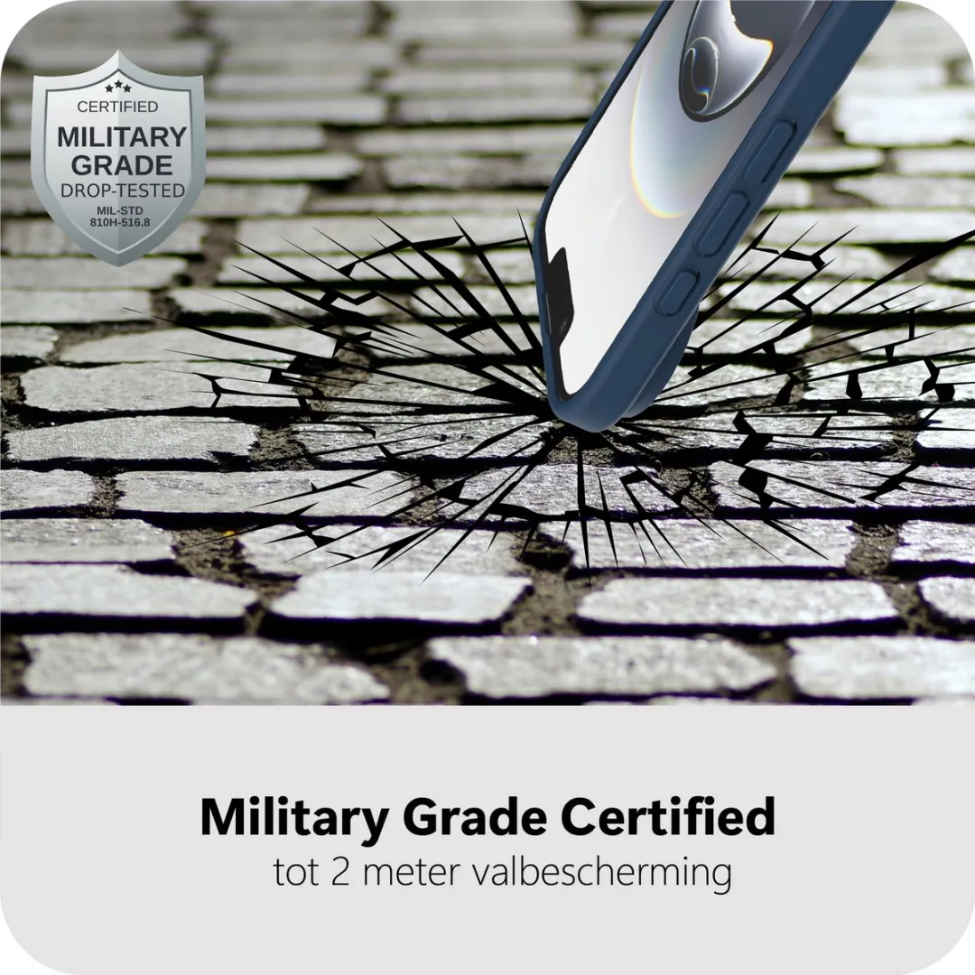 Just in Case iPhone Air MAP2764AE7M Hoesje - Military Grade - Blauw