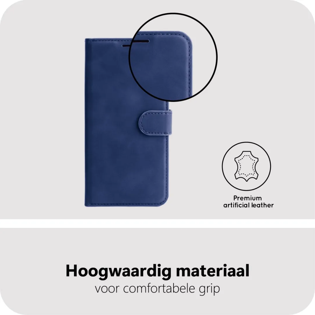 Just in Case Samsung Galaxy S26 Plus Hoesje Blauw - 4 Pasjes