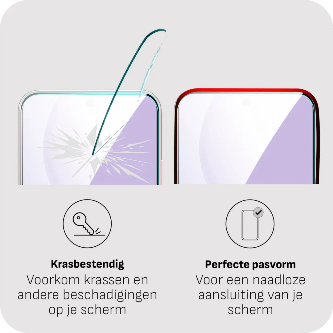 Just in Case Screenprotector Oppo Reno 14 F/FS - Gehard Glas