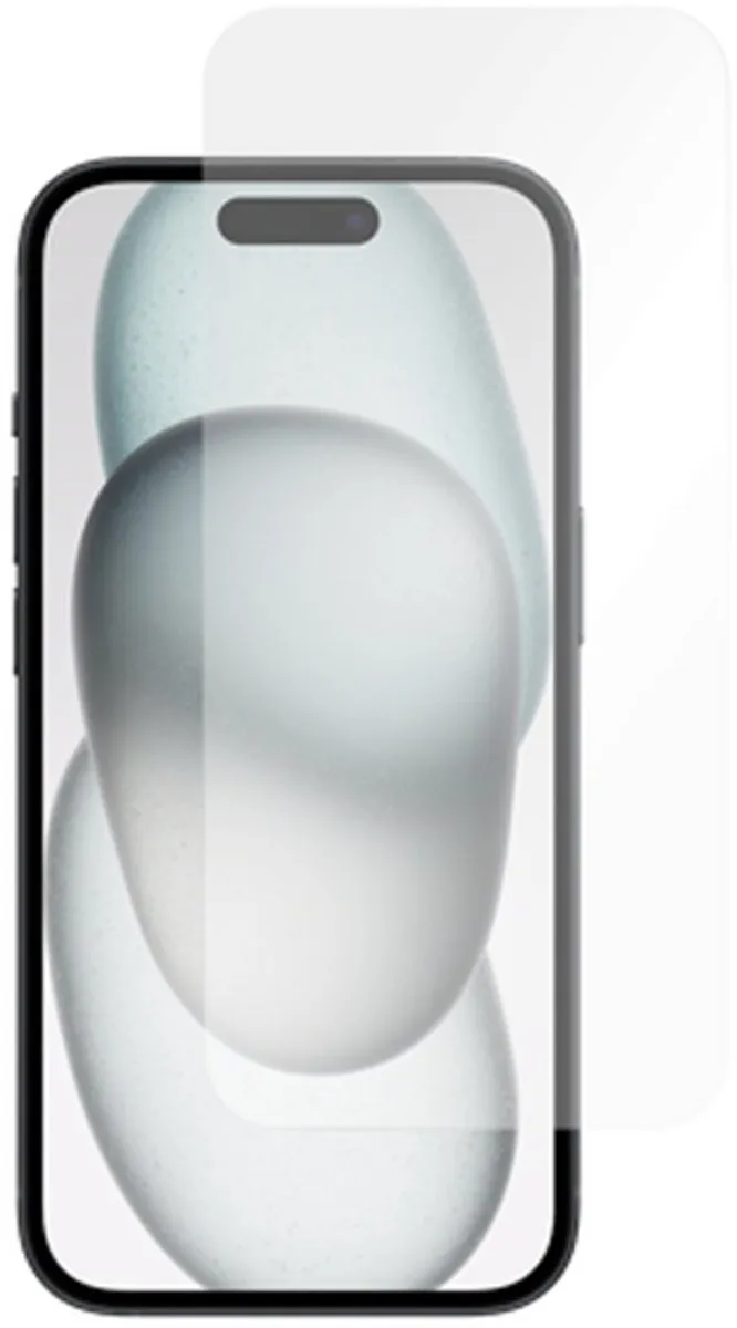 Just in Case iPhone 15 Tempered Glass Screenprotector