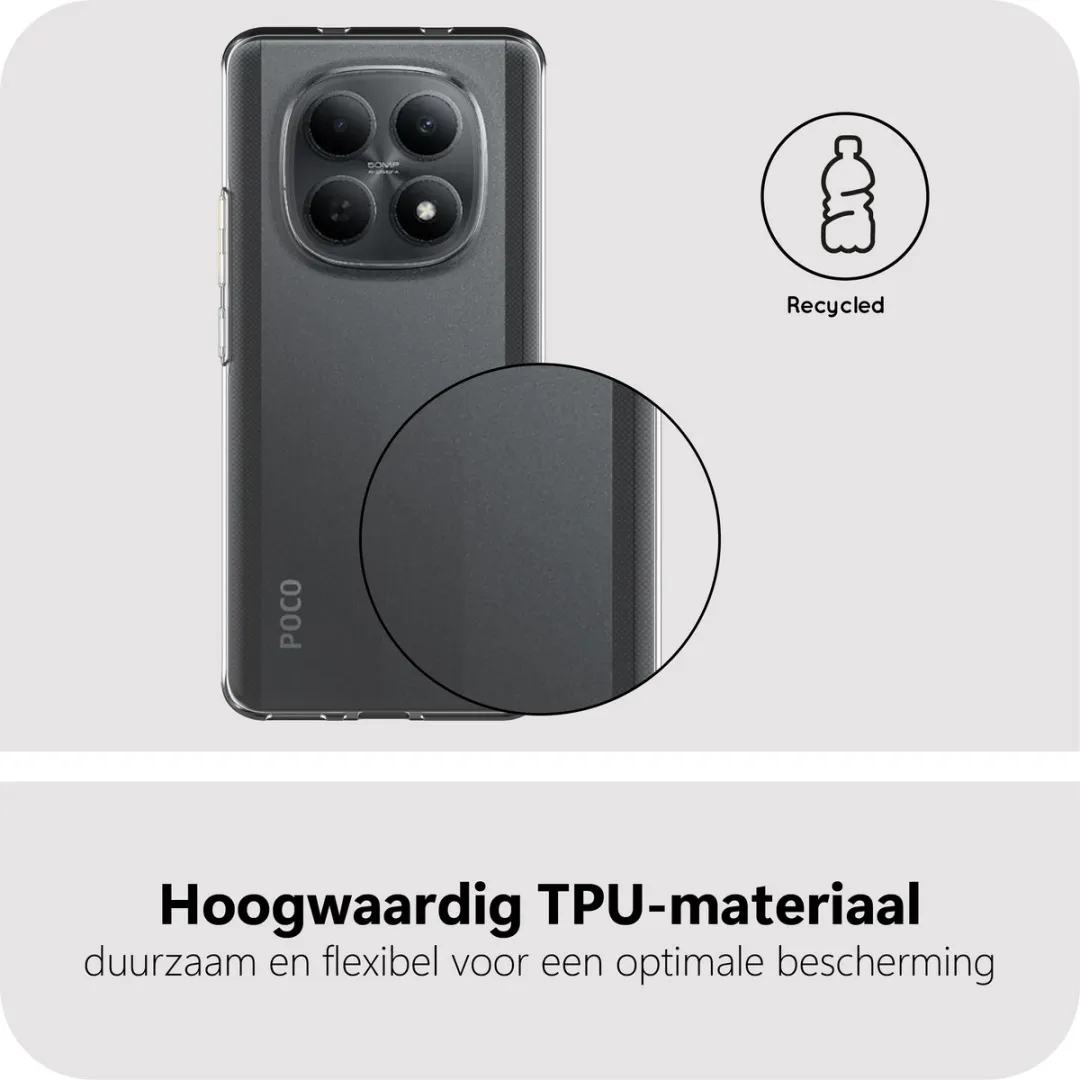 Just in Case Hoesje MXM2874KL0L Xiaomi Poco M8 5G - Transparant - afbeelding 6 van 6