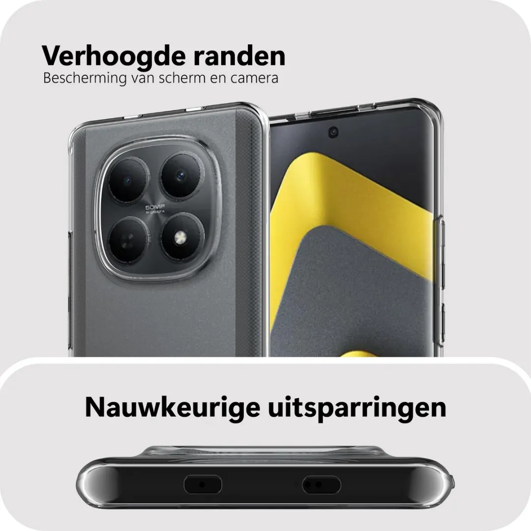 Just in Case Hoesje MXM2874KL0L Xiaomi Poco M8 5G - Transparant