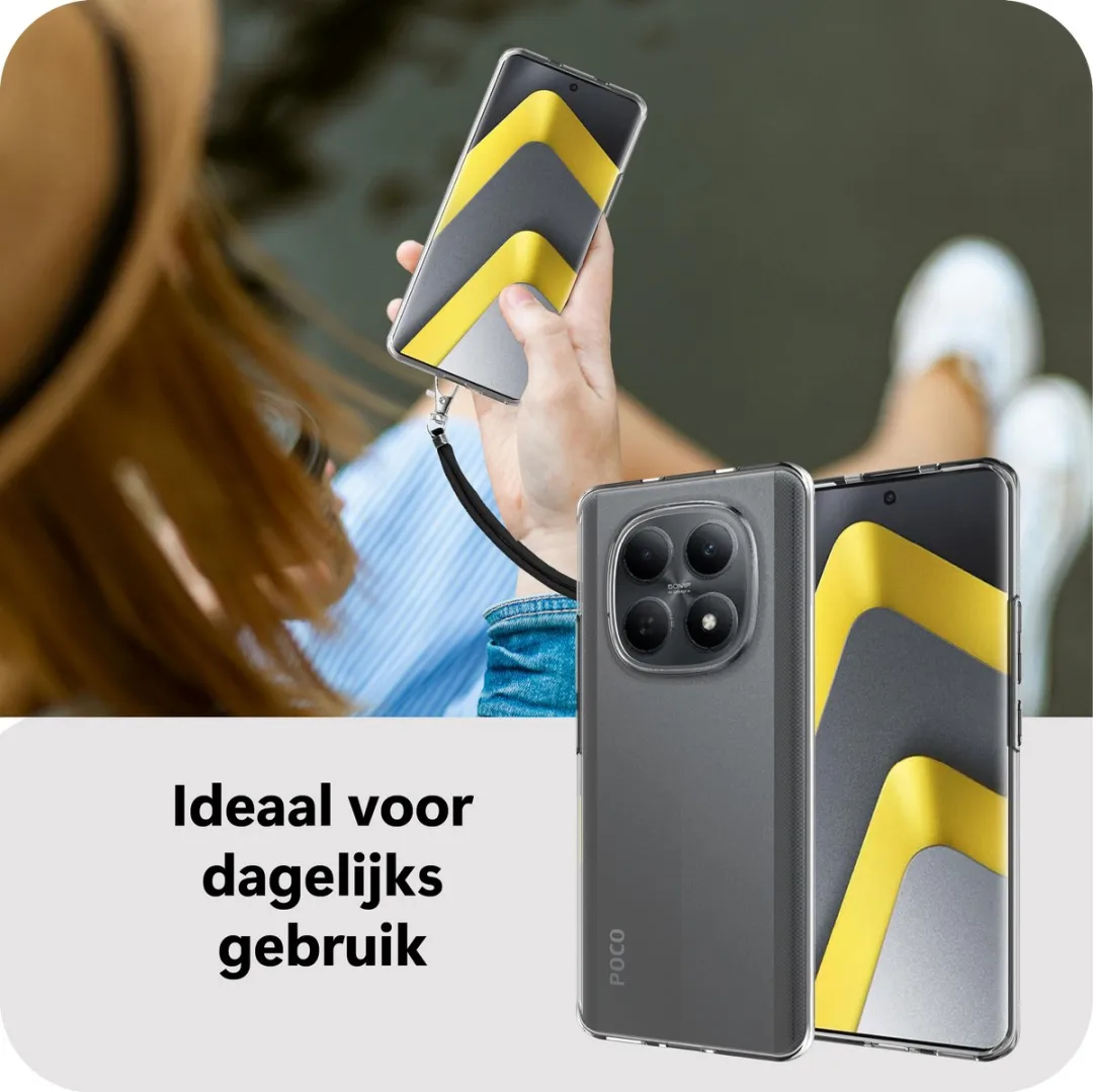 Just in Case Hoesje MXM2874KL0L Xiaomi Poco M8 5G - Transparant