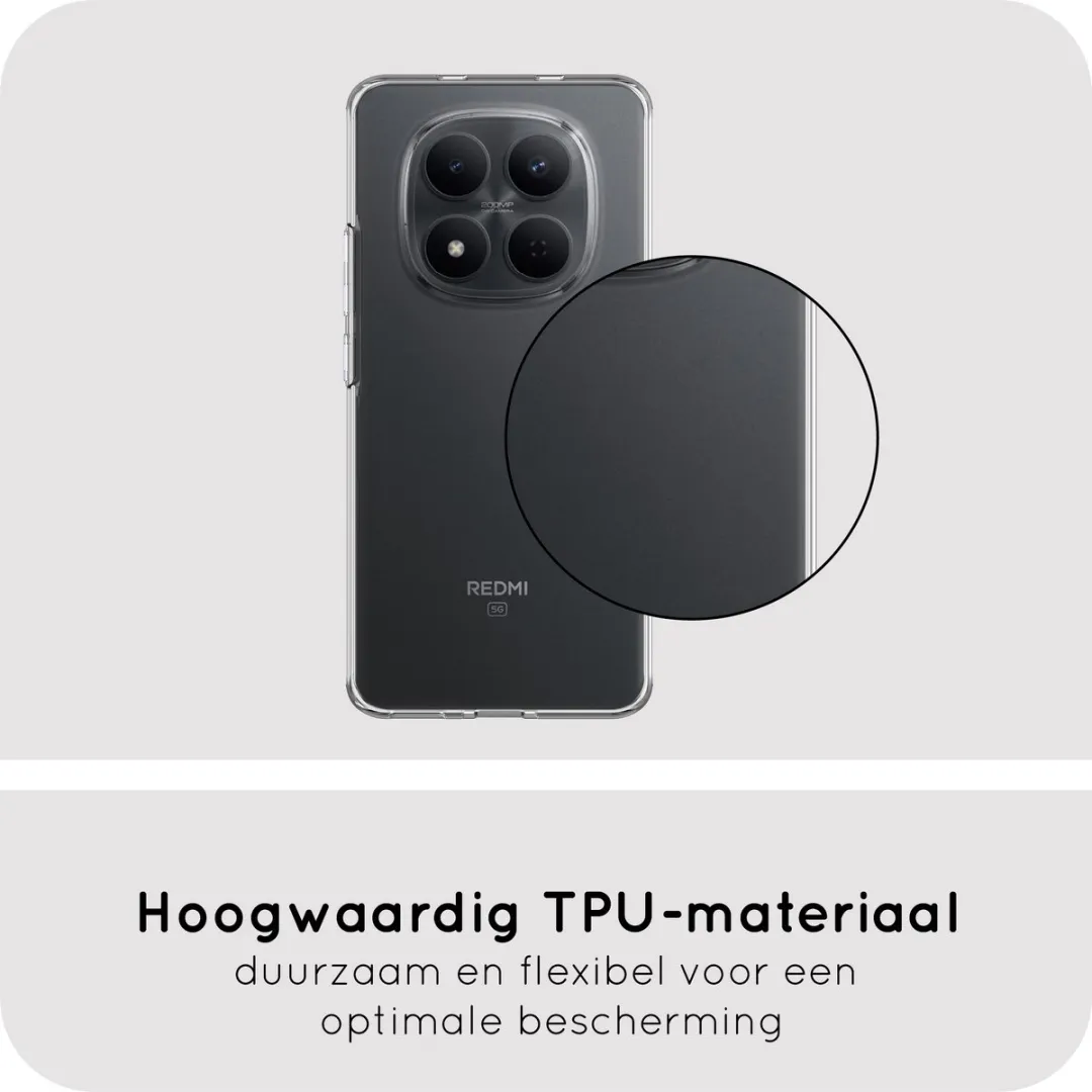 Just in Case Hoesje Xiaomi Redmi Note 15 MXM2858KL0 - Transparant