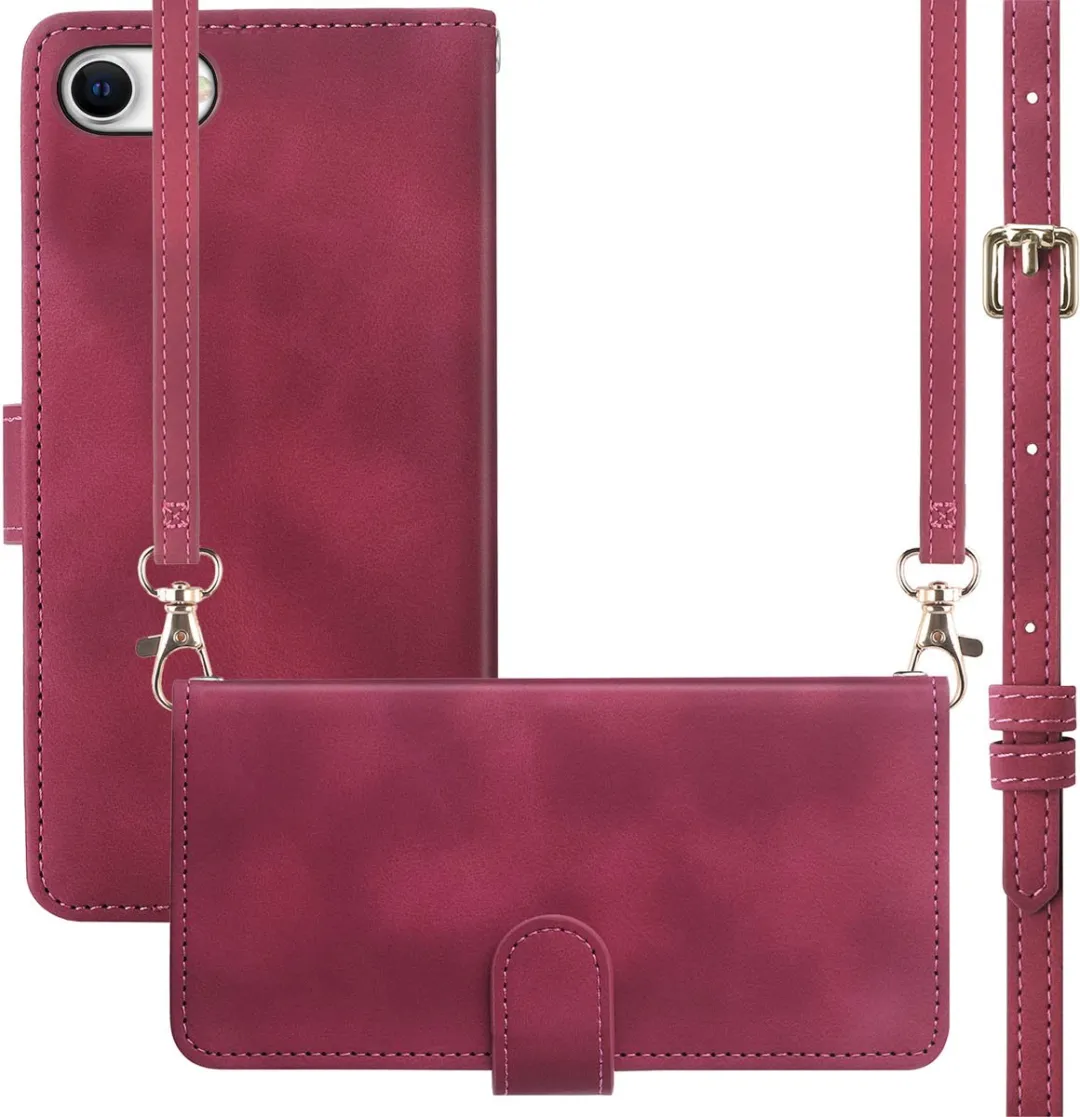 Imoshion iPhone Hoesje Bookcase Rood - 3 Pasjes