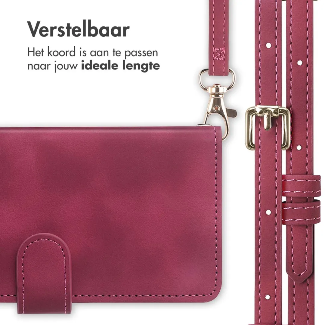 Imoshion iPhone Hoesje Bookcase Rood - 3 Pasjes