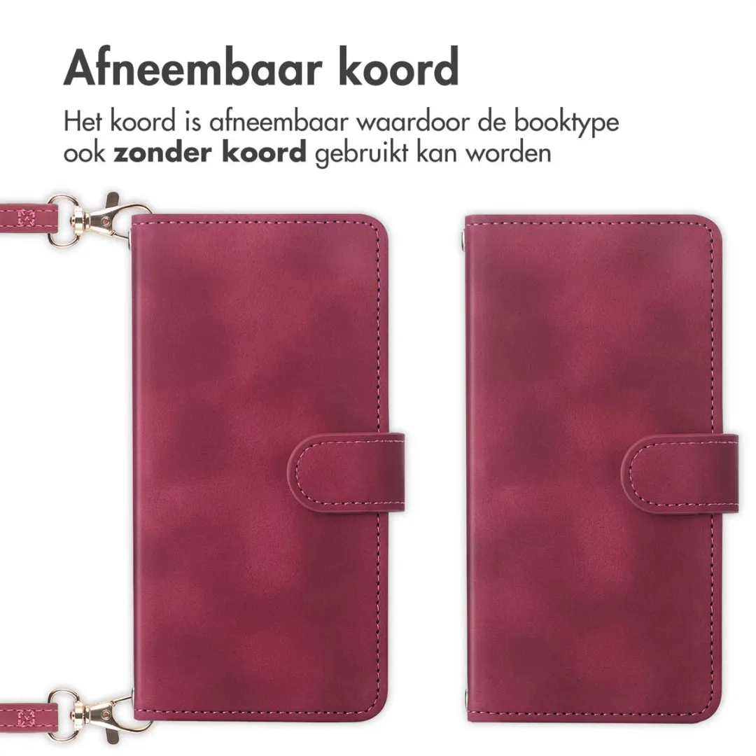 Imoshion iPhone Hoesje Bookcase Rood - 3 Pasjes