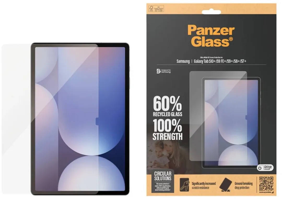 PanzerGlass Gehard Glas voor Samsung Galaxy Tab S10 FE+ - 5715685013300