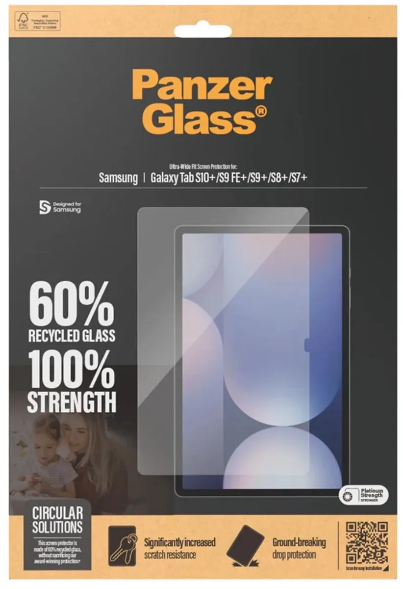 PanzerGlass Gehard Glas voor Samsung Galaxy Tab S10 FE+