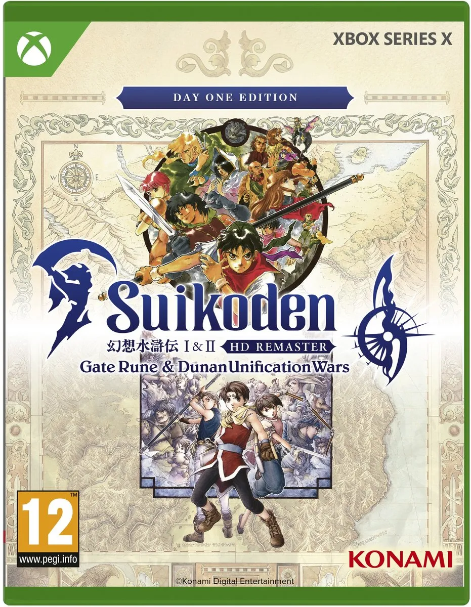 Konami Suikoden 1 & 2 HD Remake Xbox Series X
