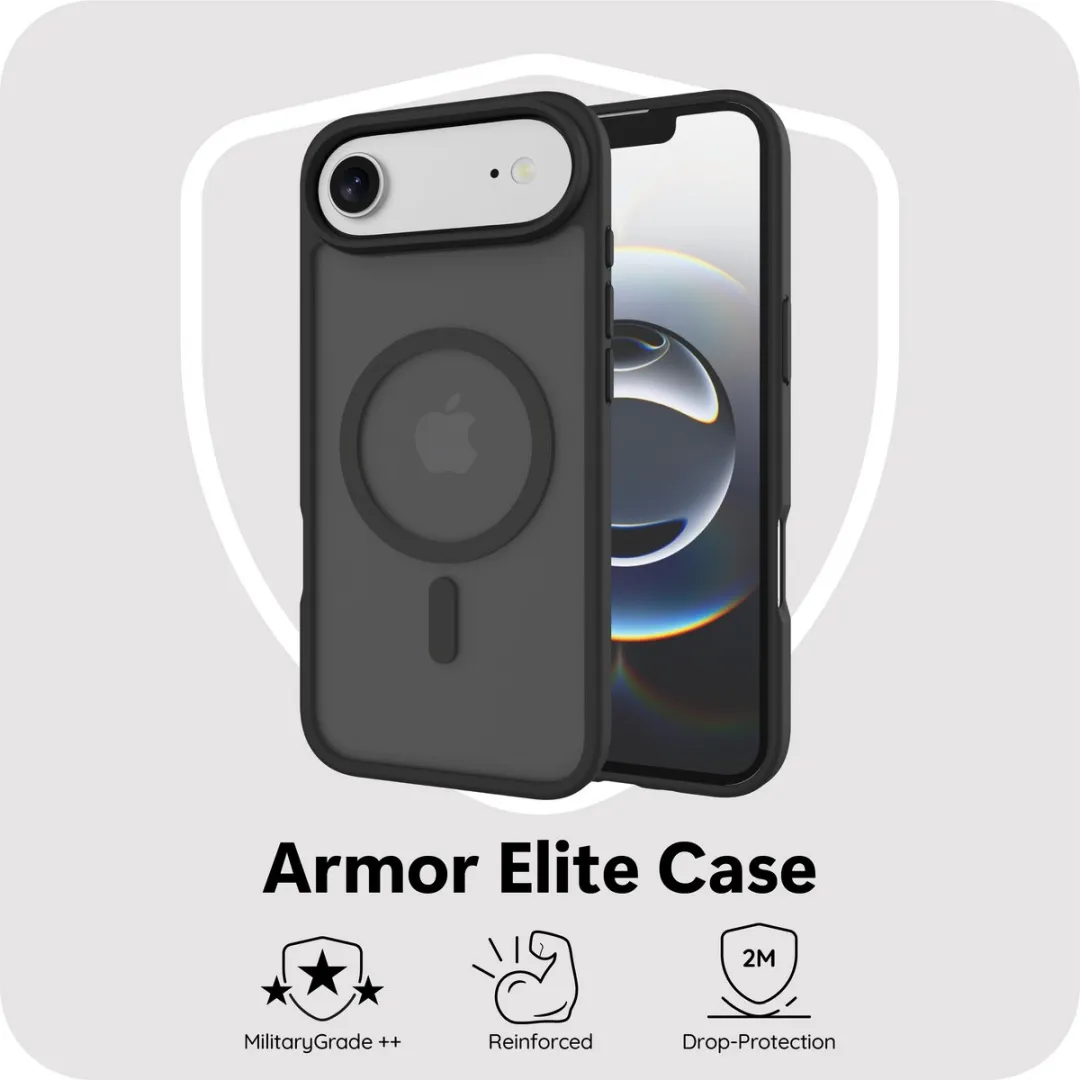 Just in Case iPhone Air MAP2764AE1M Hoesje - Military Grade - Zwart