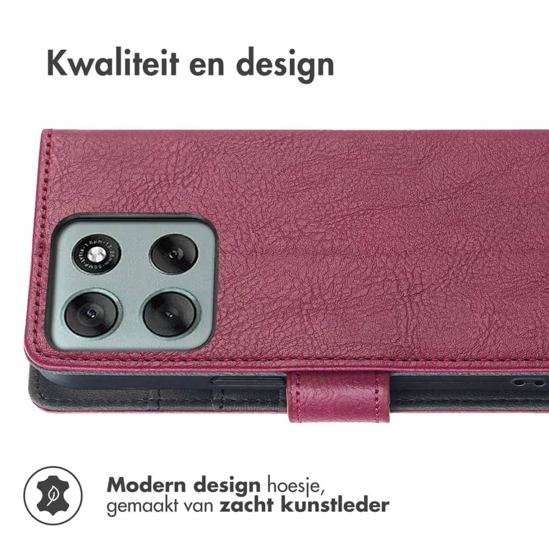 Imoshion Hoesje Motorola Moto G86 Power 3 Stuks - Bruin