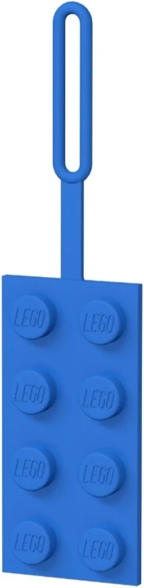 LEGO Bagage Label 2x4 - Blauw