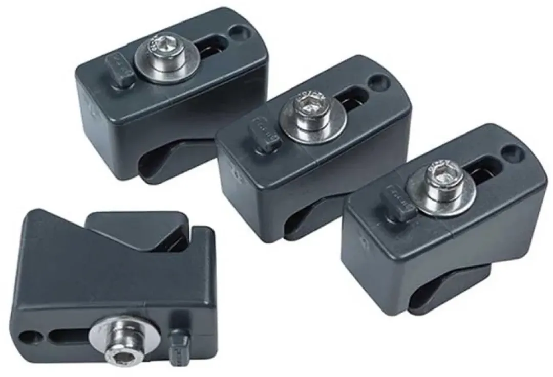 Basil Bevestigingsset WSL - 4 Stuks - Grijs