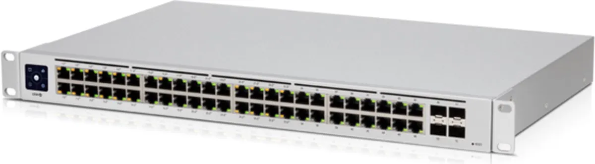 Ubiquiti UniFi USW-48-POE Switch 48 PoE - 210W - Grijs