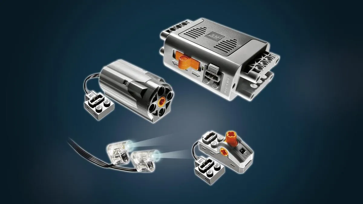 LEGO Technic Power Functions Motorset 8293 - Zwart