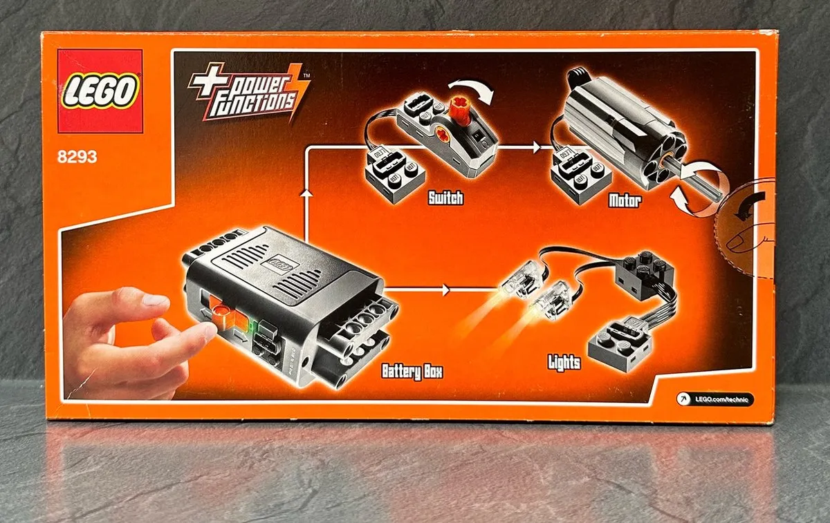 LEGO Technic Power Functions Motorset 8293 - Zwart