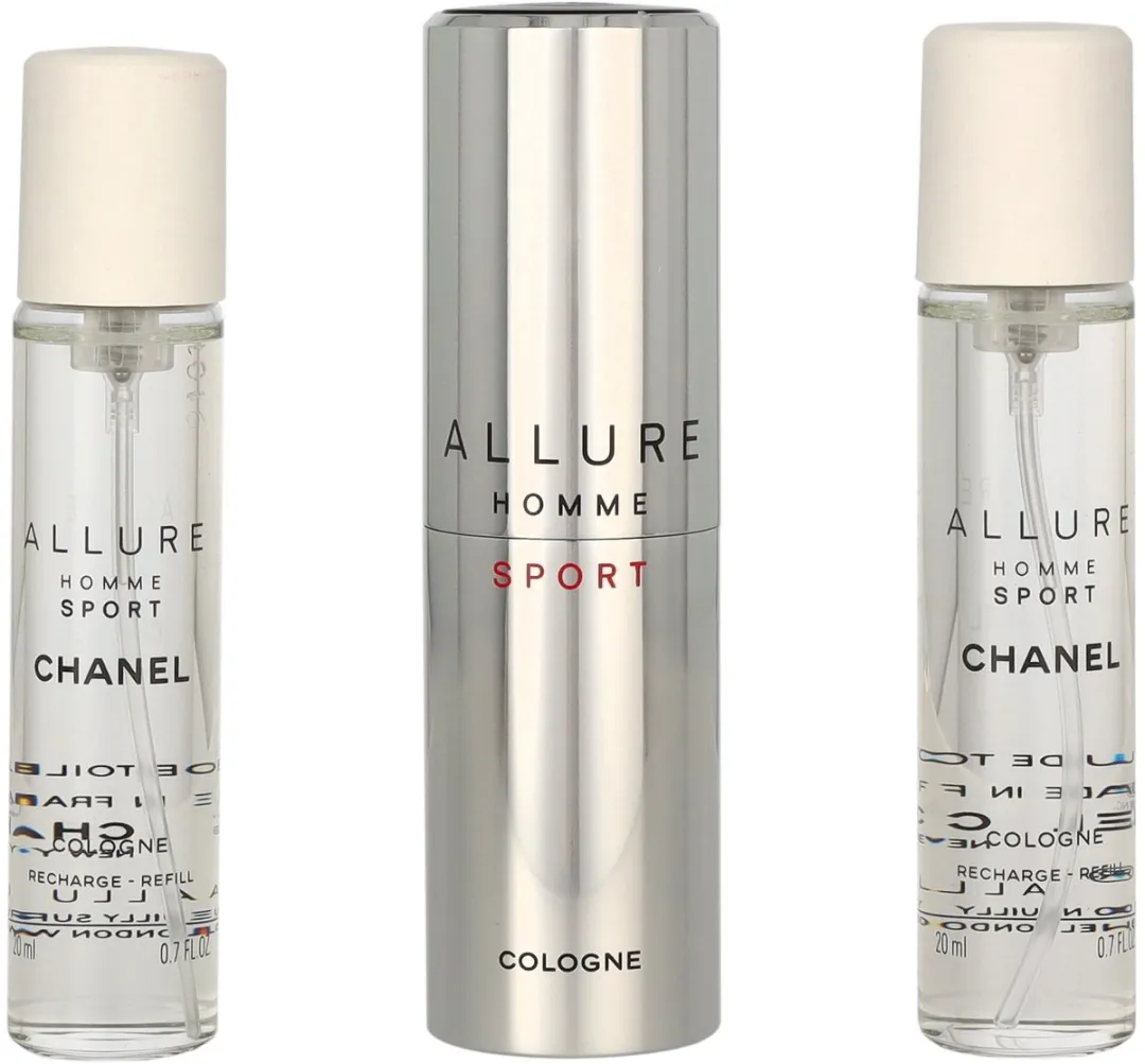 Chanel Allure Homme Sport Eau de Cologne Geschenkset 60ml - 3x20ml