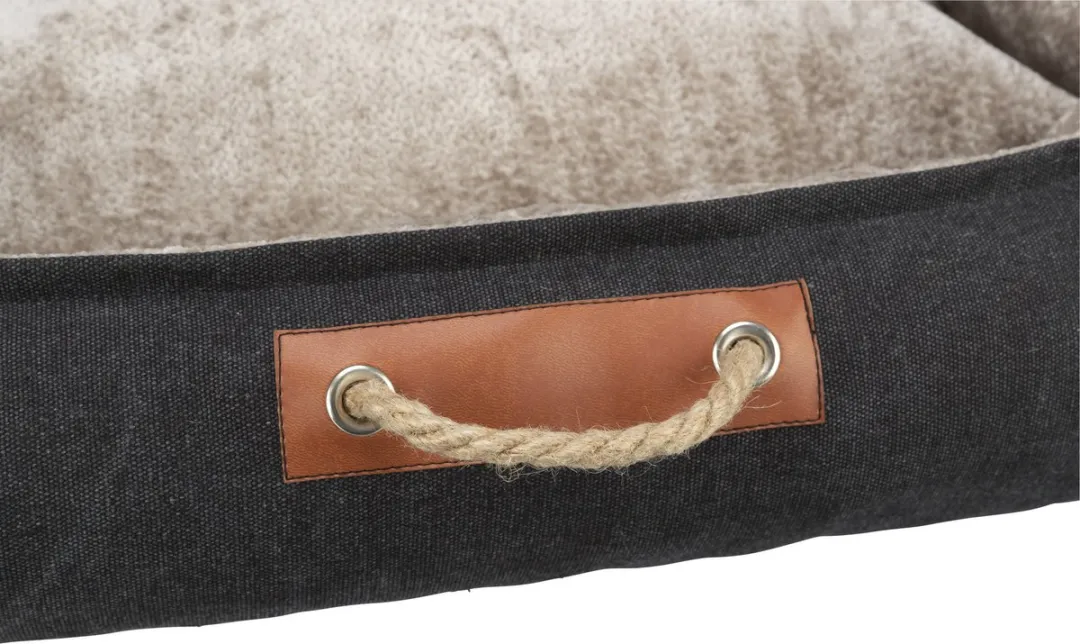 Trixie Be Nordic Hondenmand Fohr - 100x80cm - Zwart/Zand