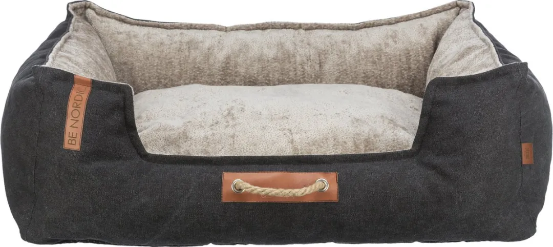 Trixie Be Nordic Hondenmand Fohr - 100x80cm - Zwart/Zand