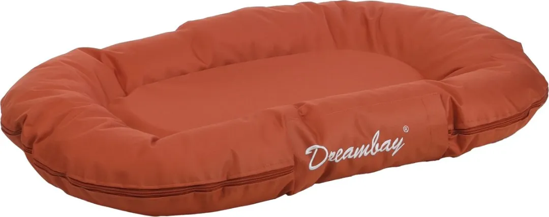 Flamingo Dreambay Ovaal Kussen Terracotta 80x60x14cm