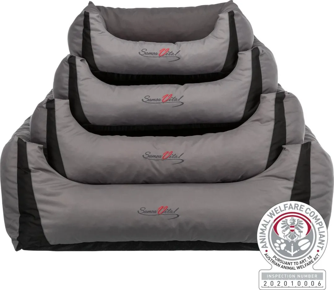 Trixie Samoa Vital Orthopedische Hondenmand - 100x80cm - Zwart/Grijs - afbeelding 5 van 6