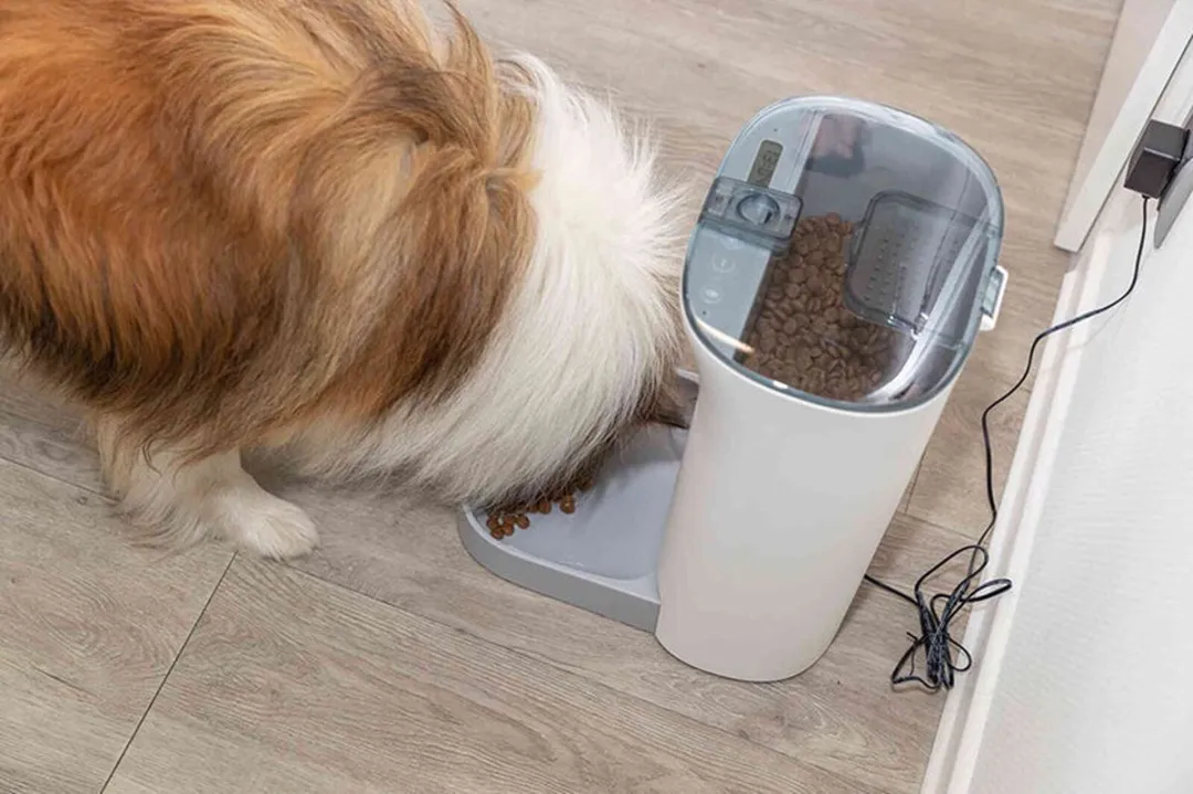 Trixie TX8 Automatische Voerdispenser 4,5L - 10 Maaltijden - Wit/Grijs - afbeelding 6 van 6