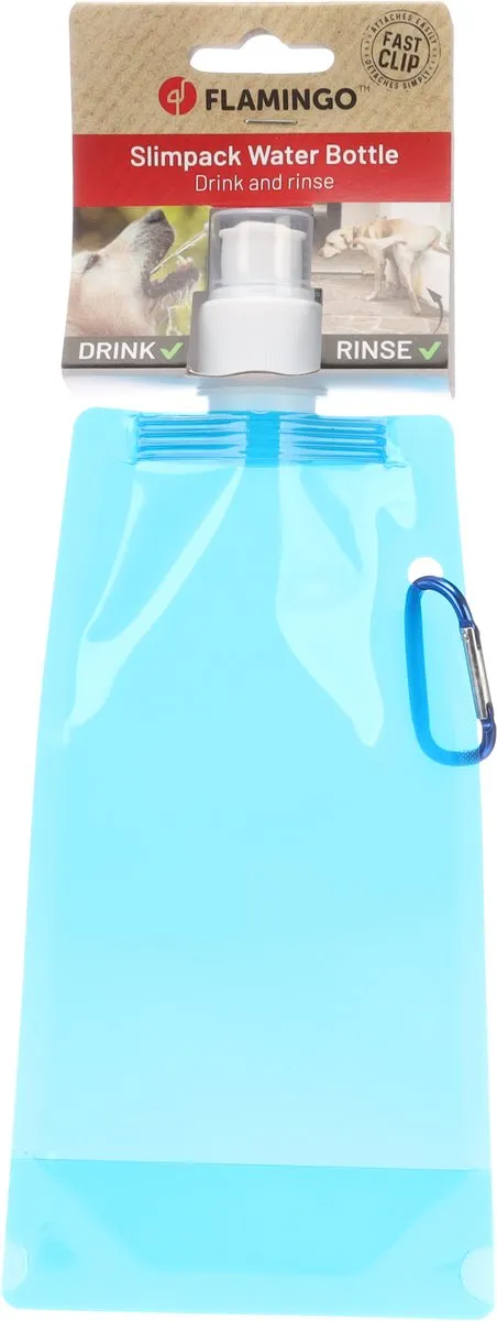 Flamingo Pigo Opvouwbare Waterfles 450ml - Meerdere kleuren