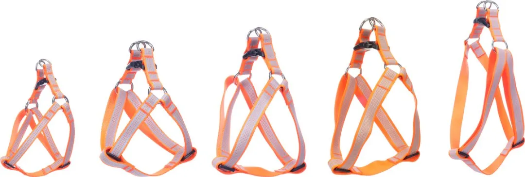 Flamingo Step&Go Fierro Harnas - XL 60-90cm - Oranje