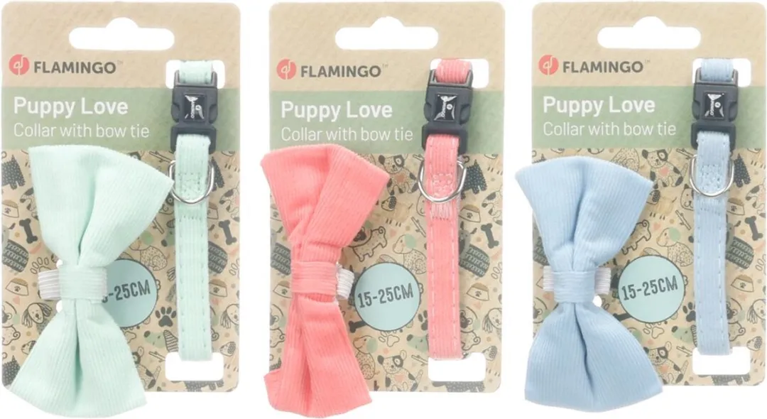 Flamingo Puppy Halsband Elfi XXS 15-25cm - 10mm