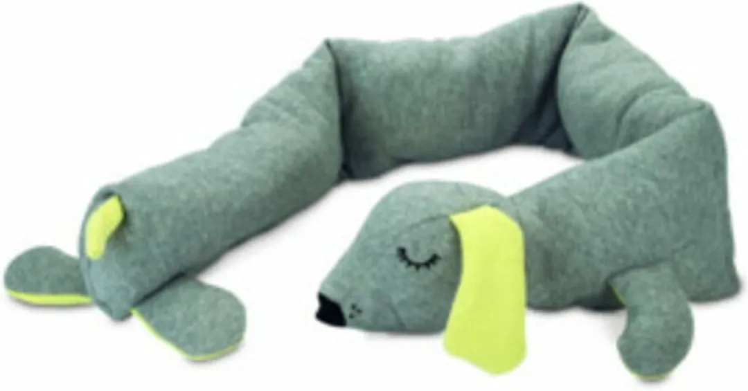 Beeztees Puppy Knuffel - 3 Stuks - Groen/Grijs/Wit