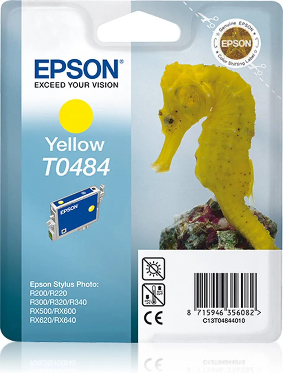 Epson T0484 Inktcartridge Geel - 13ml