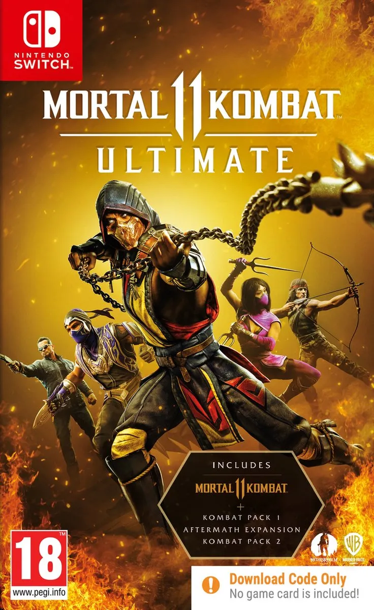 Mortal Kombat 11 Ultimate Nintendo Switch Code