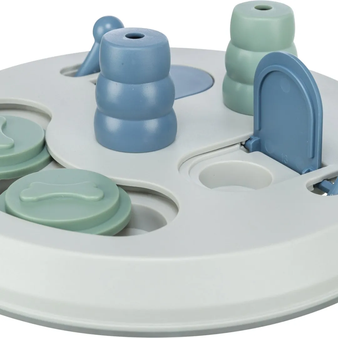 Trixie Honden Activity Flip Board - 23cm - Wit/Blauw