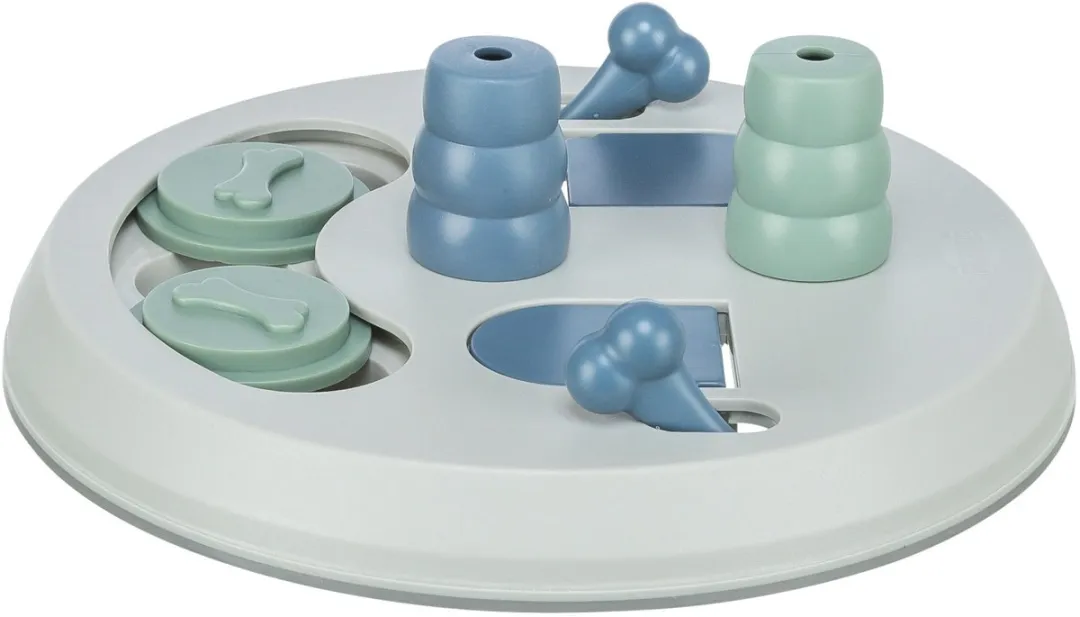 Trixie Honden Activity Flip Board - 23cm - Wit/Blauw