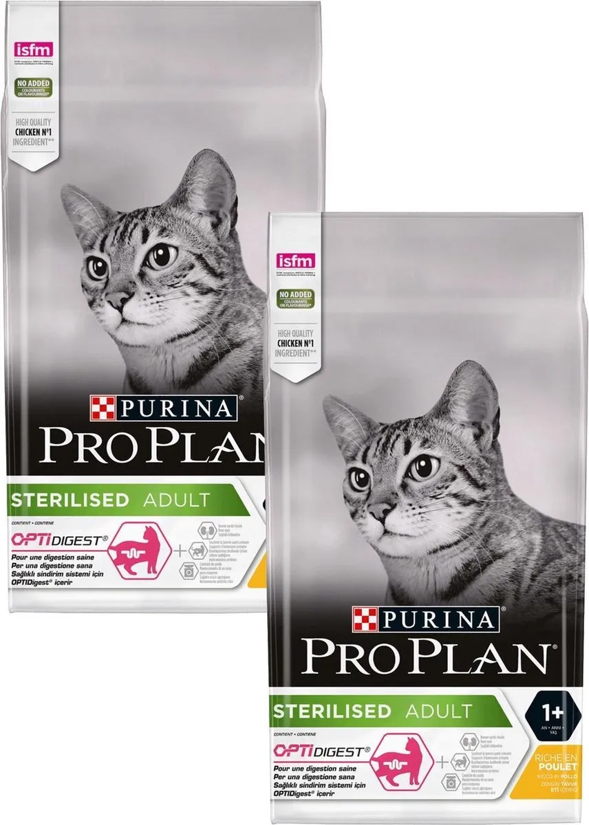 Pro Plan Cat Sterilised Kip 2x1,5kg