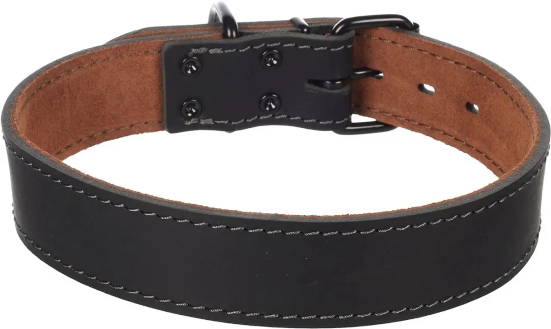 Flamingo Montana Halsband - XXL 53-63cm - Zwart