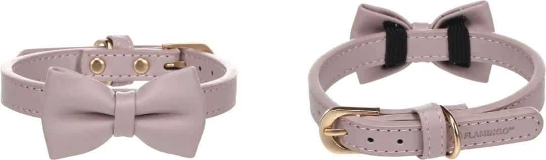 Flamingo Hond Halsband Nela Violet - S/M 31-39cm