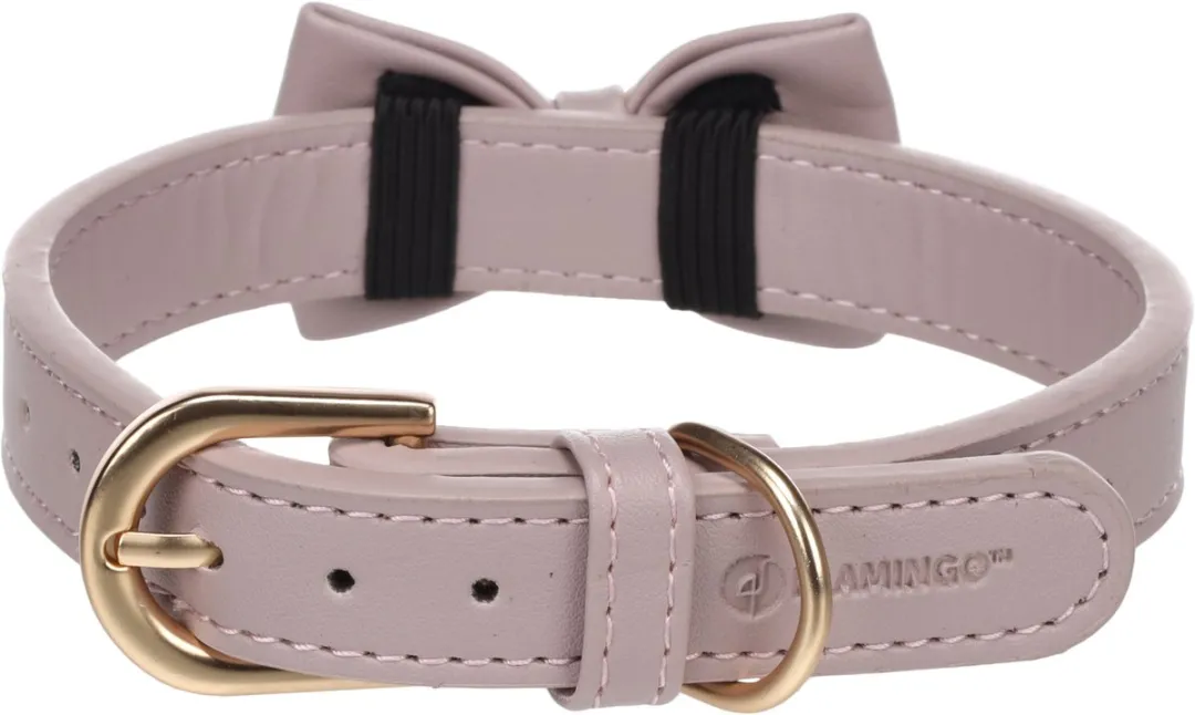 Flamingo Hond Halsband Nela Violet - S/M 31-39cm